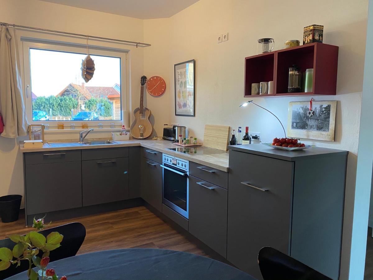 Ferienwohnung Zum Kiessee Schwarmstedt Esterno foto